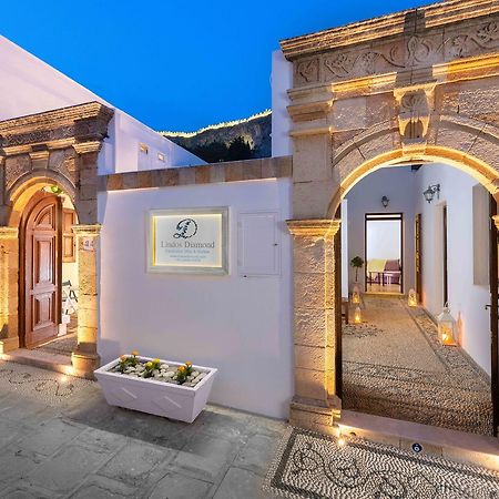 Lindos Diamond Exclusive Villa Eksteriør billede