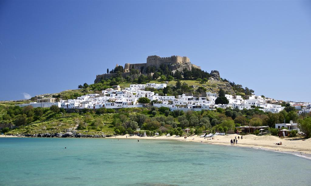Lindos Diamond Exclusive Villa Eksteriør billede