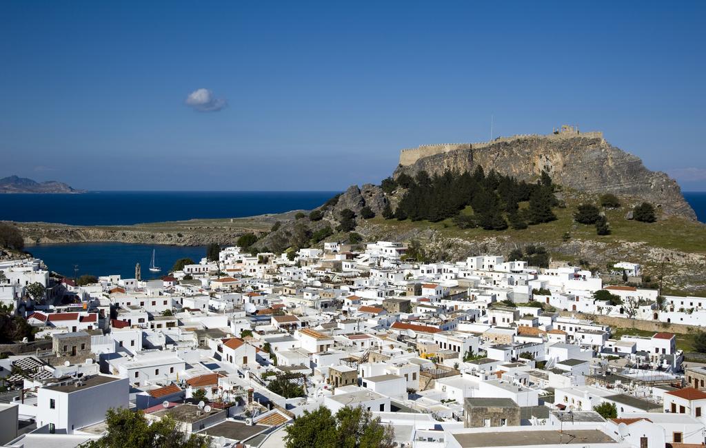 Lindos Diamond Exclusive Villa Eksteriør billede