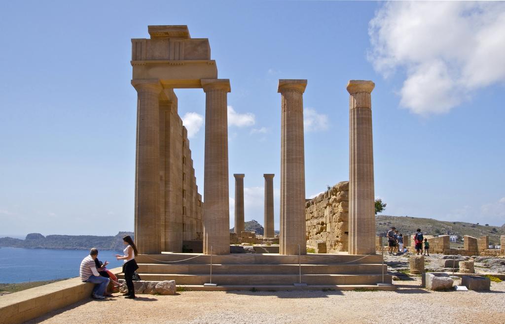 Lindos Diamond Exclusive Villa Eksteriør billede