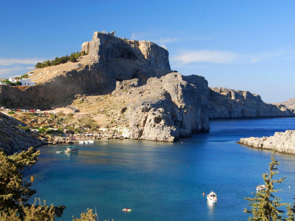 Lindos Diamond Exclusive Villa Eksteriør billede