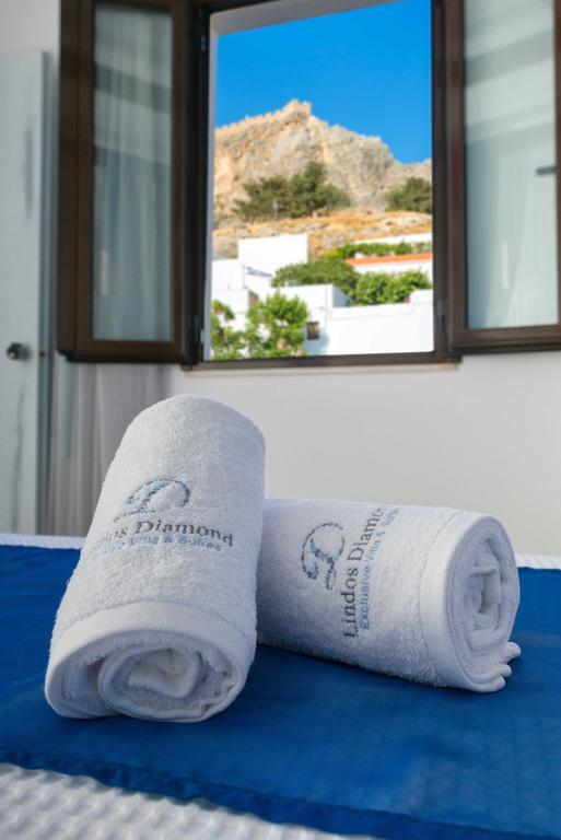 Lindos Diamond Exclusive Villa Eksteriør billede